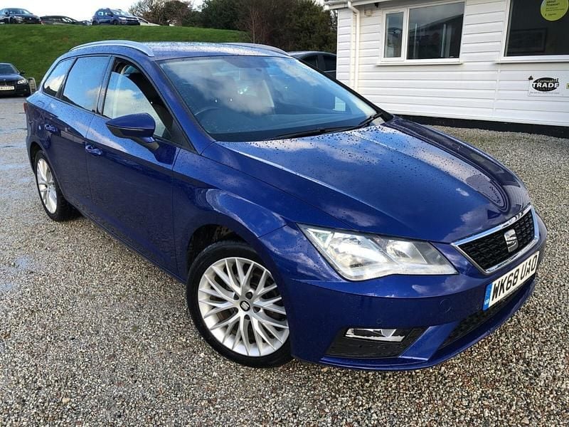 Used Seat Leon SE Dynamic 2018 Blue Estate