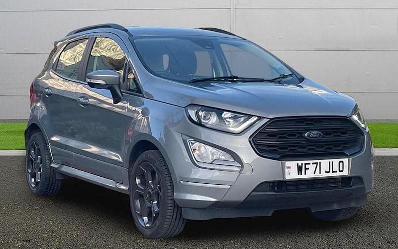 Used Ford Ecosport ST-Line 125 HP (91 kW) 2021 Silver SUV