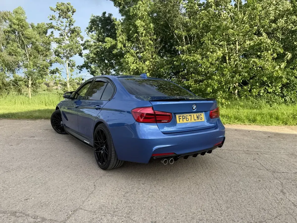 Used BMW 320 M Sport 190 HP (139 kW) 2017 Blue Sedan