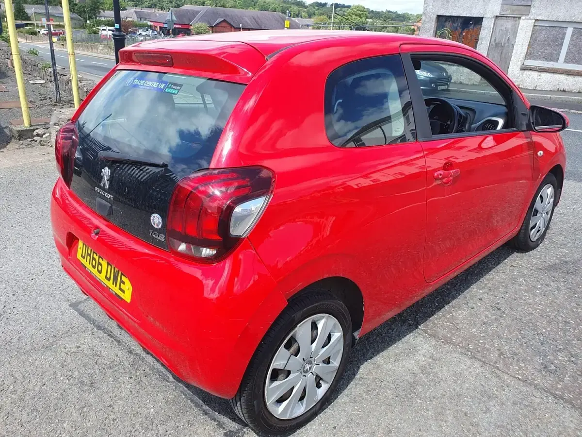 Used Peugeot 108 Active 2017 Red Hatchback