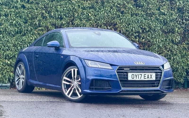 Used Audi TT S-Line 230 HP (169 kW) 2017 Blue Coupe