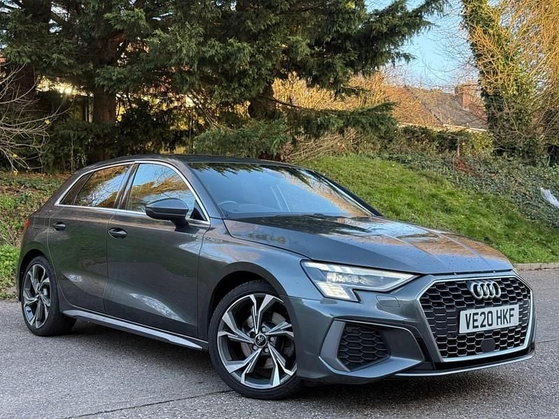 Used Audi A3 S-Line 2020 Grey Hatchback