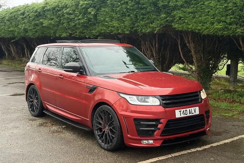 Red Used 2013 Land Rover Range Rover Sport HSE Dynamic SUV | £11,995 (Super price) - Image 1/4
