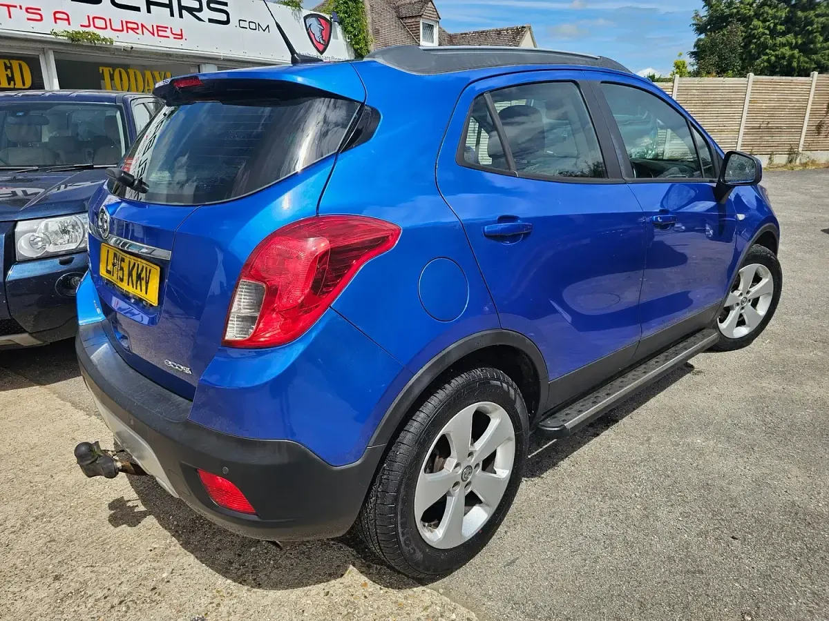 Used Vauxhall Mokka S 136 HP (100 kW) 2015 Blue SUV