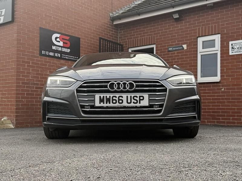 Used Audi A5 S-Line 190 HP (139 kW) 2017 Grey Coupe