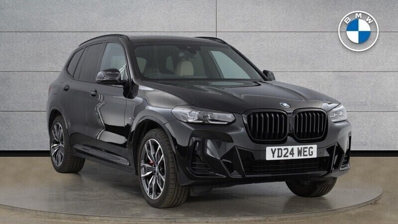 Black Used 2024 BMW X3 M Sport SUV | £46,950 (Expensive) - Image 1/4