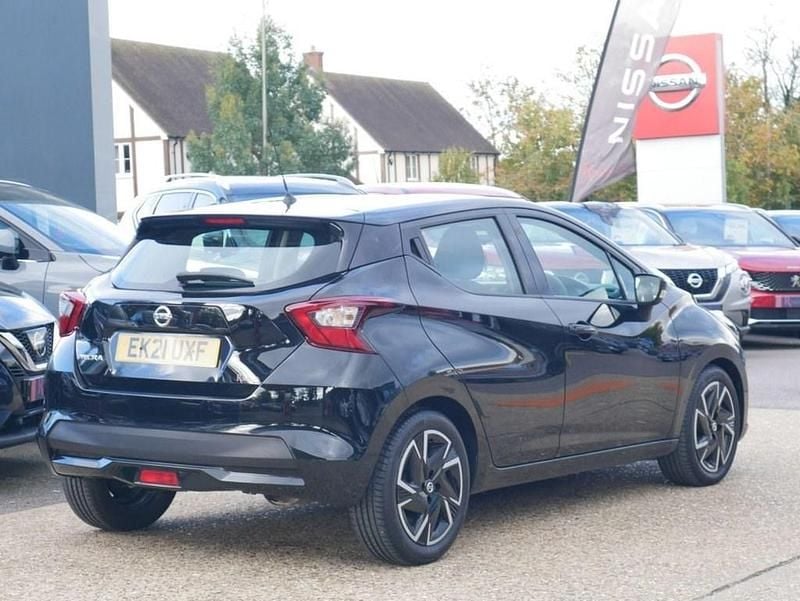 Used Nissan Micra Acenta 92 HP (67 kW) 2021 Black Hatchback