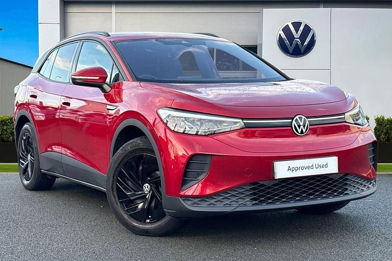 Red Used 2022 VW ID.4 Pure SUV | £18,890 (Fair price) - Image 1/4
