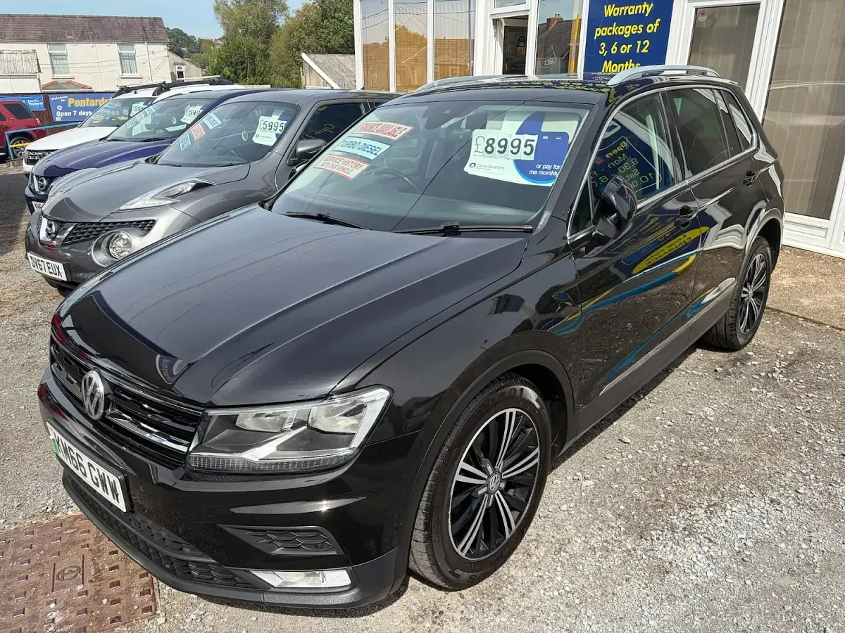 Used VW Tiguan SE 150 HP (110 kW) 2016 Black SUV