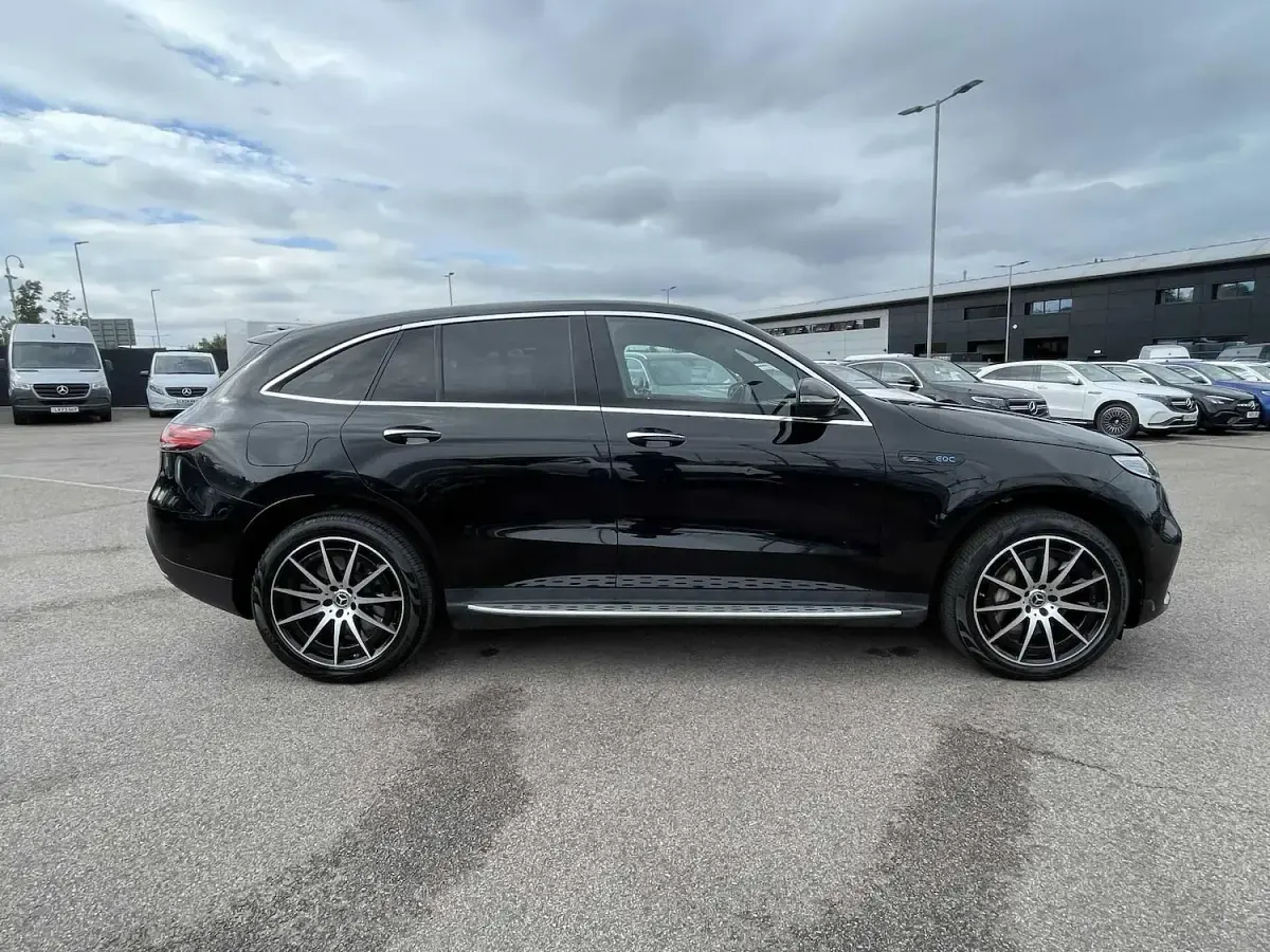 Used Mercedes EQC400 AMG line 300 kW (408 HP) 2024 Black SUV