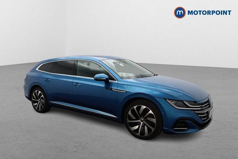 Used VW Arteon R-line 218 HP (160 kW) 2023 Blue Estate