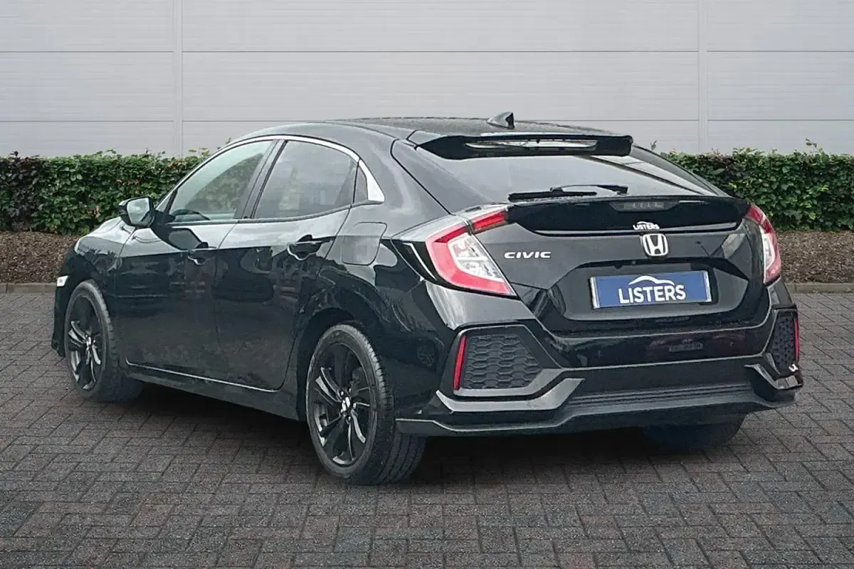 Used Honda Civic SR 2017 Black Hatchback