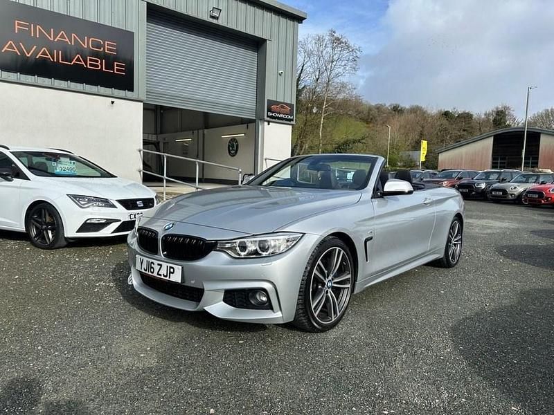 Used BMW 420 M Sport 190 HP (139 kW) 2016 Silver Cabriolet