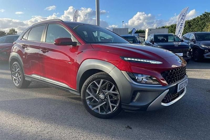 Pulse red Used 2022 Hyundai Kona Premium SUV | £17,989 (Fair price) - Image 1/1
