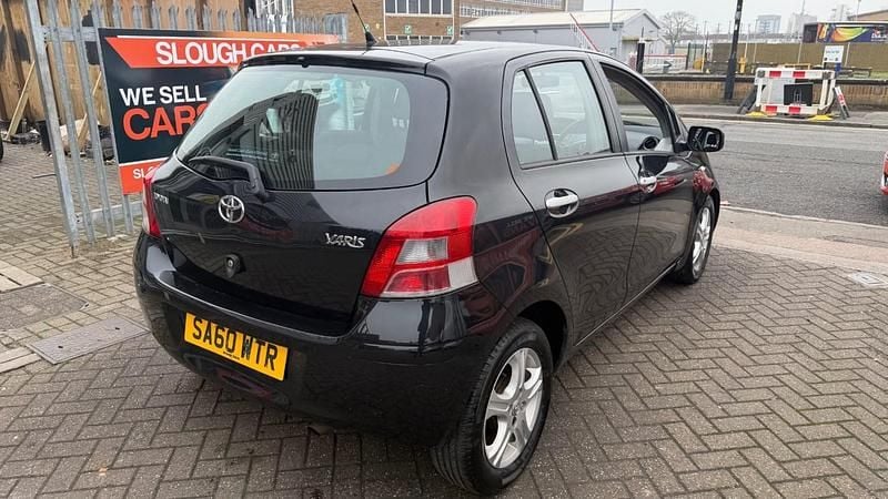 Used Toyota Yaris 2010 Black Hatchback