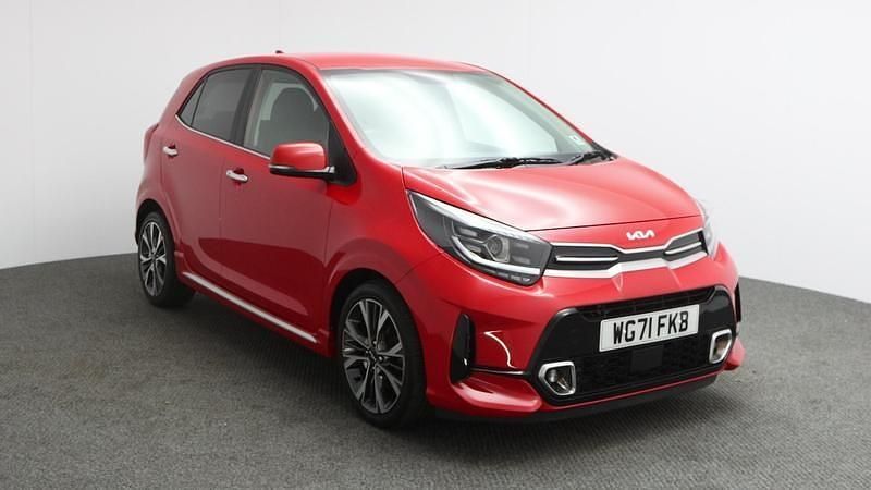 Used Kia Picanto GT-Line S 66 HP (48 kW) 2022 Red Hatchback