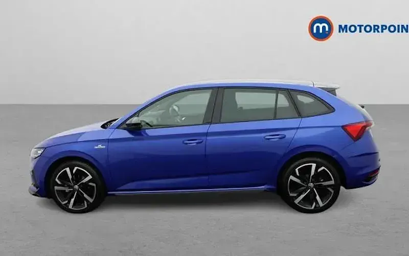 Used Skoda Scala Monte Carlo 116 HP (85 kW) 2024 Blue Hatchback