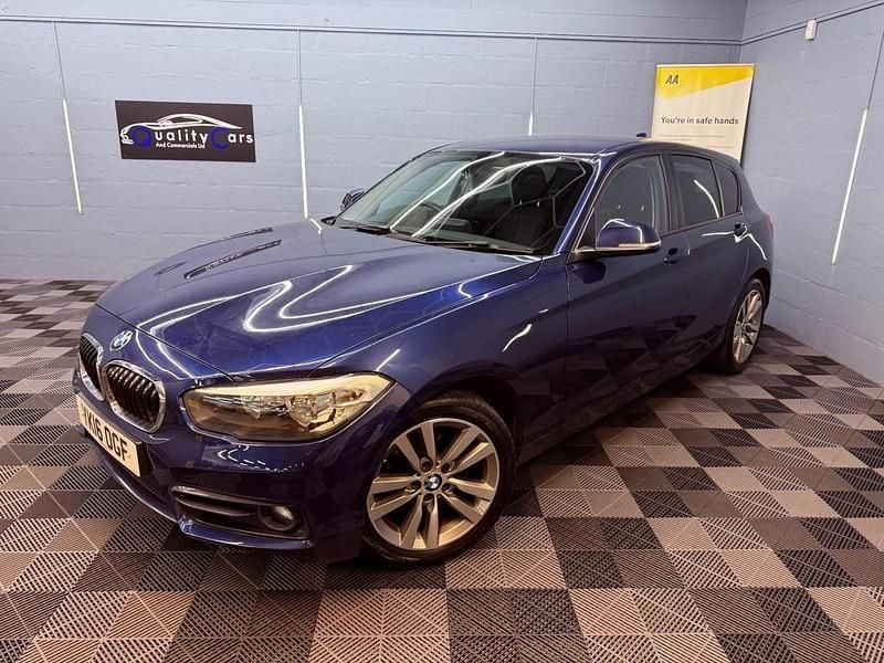 Blue Used 2016 BMW 118 Sport Line Hatchback | £6,395 (Fair price) - Image 1/4
