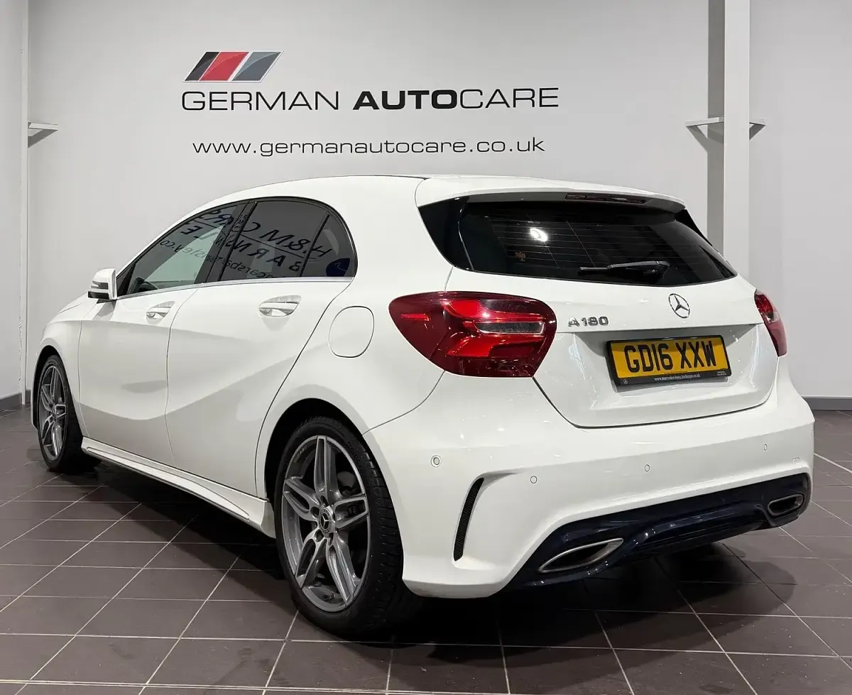 Used Mercedes A180 AMG Line Premium Plus 2016 White Hatchback