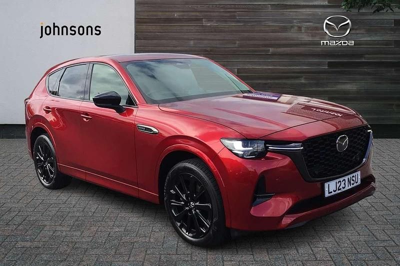 Red Used 2023 Mazda CX-60 Homura-Line SUV | £32,250 (Fair price) - Image 1/4