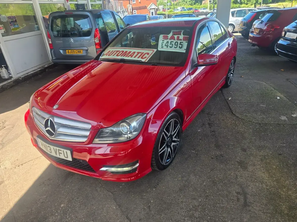 Used Mercedes C220 AMG 2013 Red Sedan