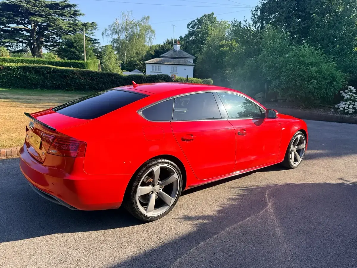 Used Audi A5 Black Edition 2013 Red Coupe