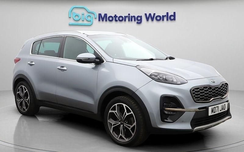 Used Kia Sportage GT-Line 136 HP (100 kW) 2021 Silver SUV
