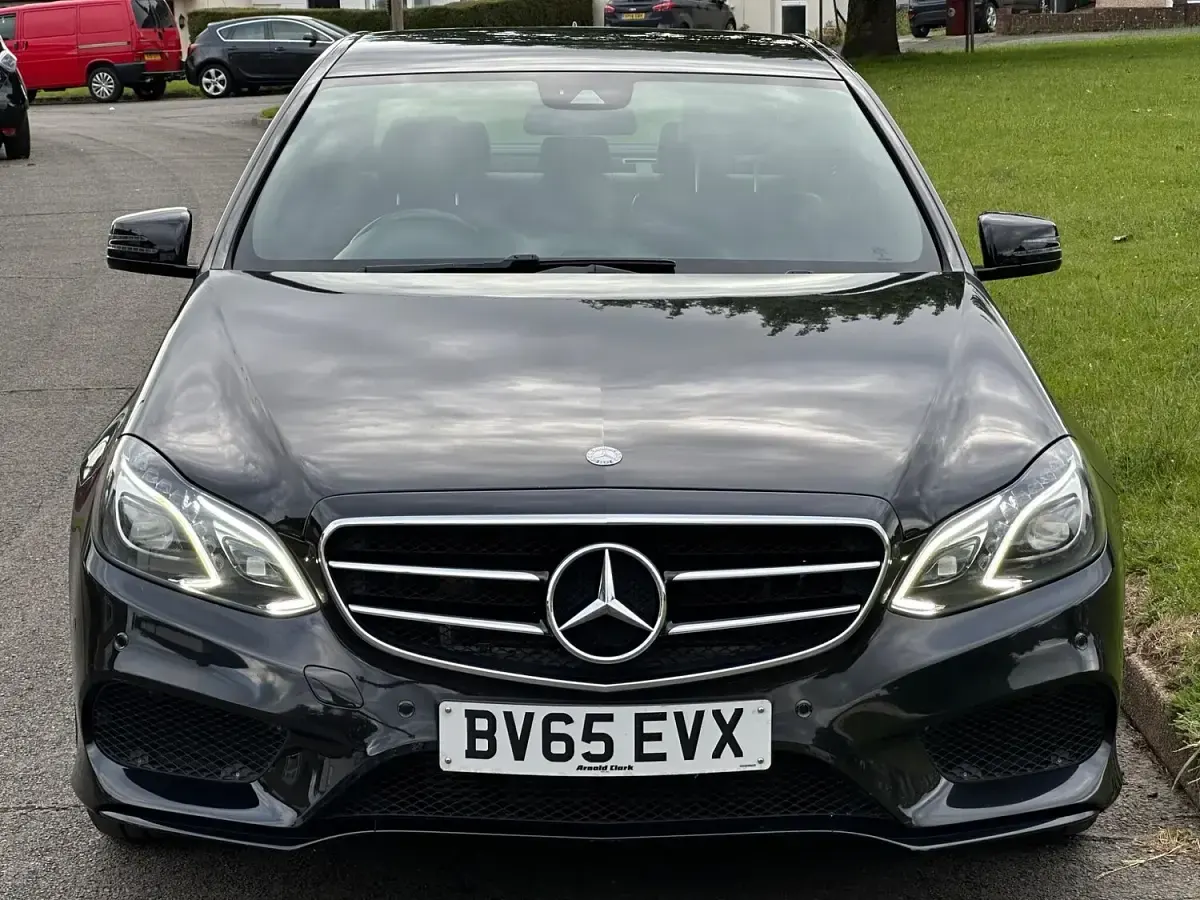 Used Mercedes E220 AMG 174 HP (127 kW) 2015 Black Sedan