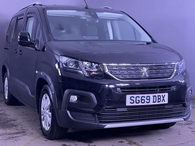 Black Used 2019 Peugeot Rifter Allure MPV | £9,499 (Fair price) - Image 1/4