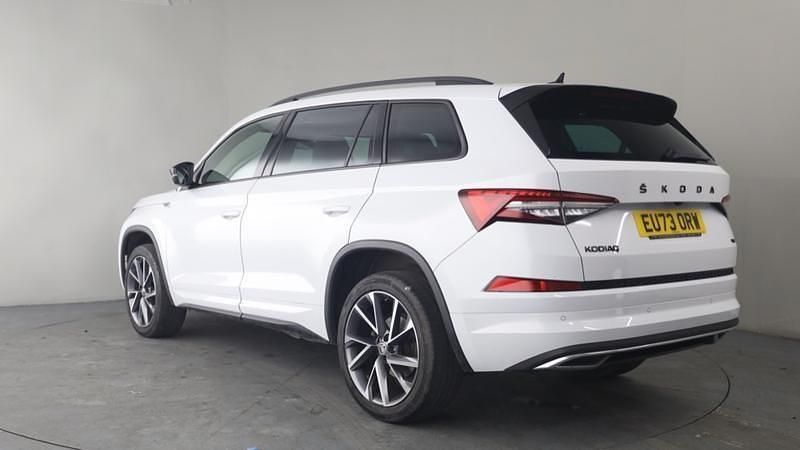 Used Skoda Kodiaq SportLine 190 HP (139 kW) 2023 White SUV