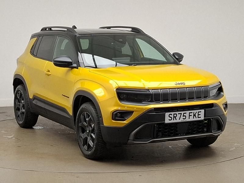 New Jeep Avenger Overland 136 HP (100 kW) 2026 Bicolour solid  storm grey with volcano roof SUV