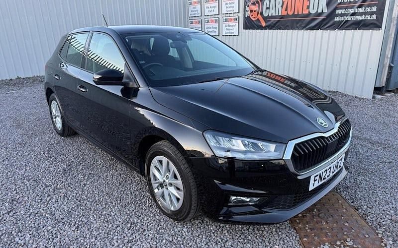 Black Used 2023 Skoda Fabia Comfort Hatchback | £12,650 (Good price) - Image 1/4