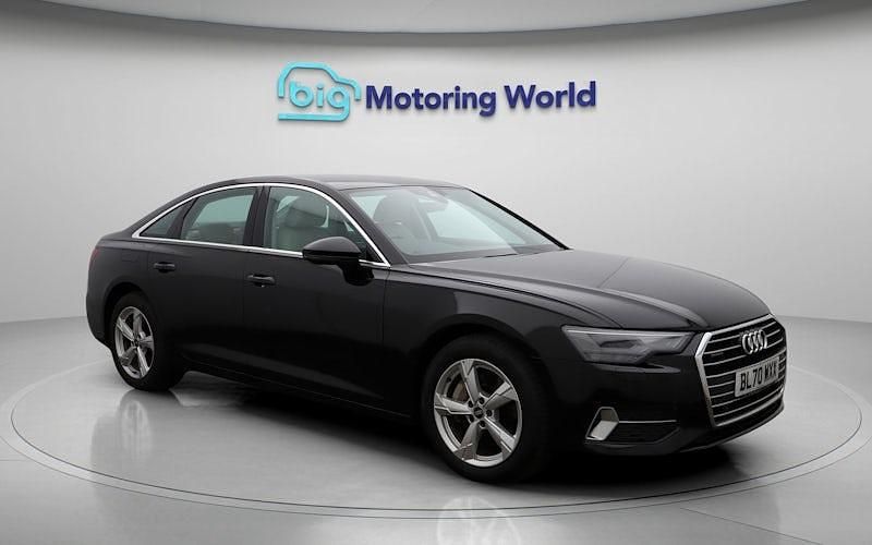 Used Audi A6 Sport 265 HP (194 kW) 2021 Black Sedan