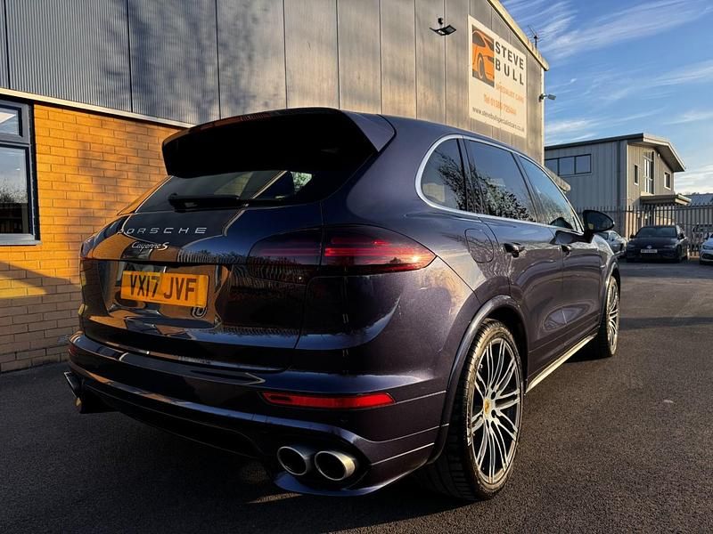 Used Porsche Cayenne S 2017 Purple SUV