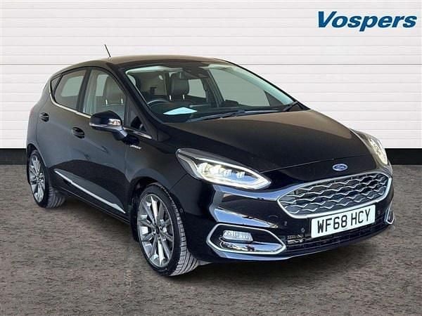 Black Used 2018 Ford Fiesta Vignale Hatchback | £10,895 (Expensive) - Image 1/3