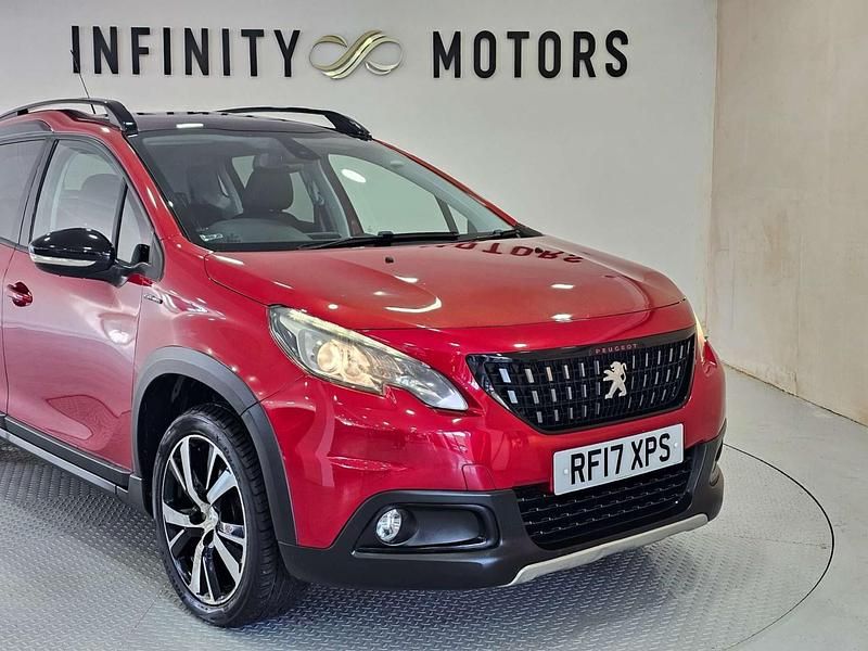Begagnad Peugeot 2008 GT-line 2017 Röd SUV