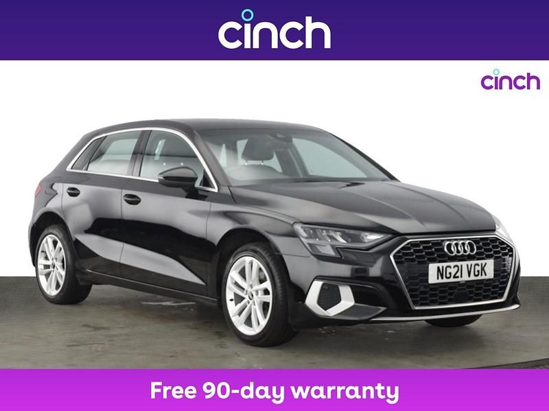Black Used 2021 Audi A3 Sport Hatchback | £15,549 (Fair price) - Image 1/3