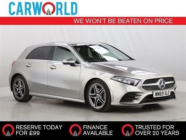 Silver Used 2020 Mercedes A200 AMG line Hatchback | £15,228 (A bit pricey) - Image 1/3
