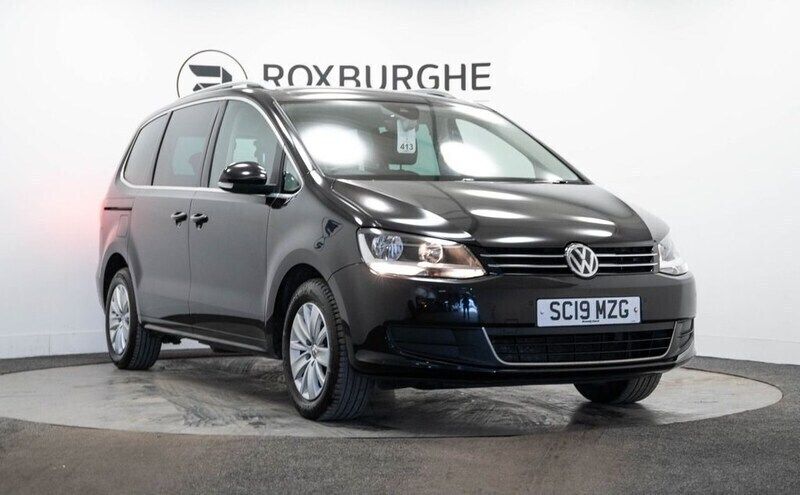 Black Used 2019 VW Sharan SE MPV | £9,950 (Super price) - Image 1/4