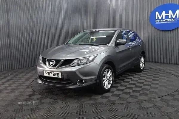 Used Nissan Qashqai Acenta 108 HP (79 kW) 2017 Grey SUV