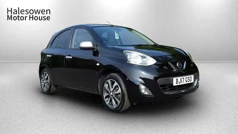 Used Nissan Micra N-TEC 80 HP (58 kW) 2017 Black Hatchback