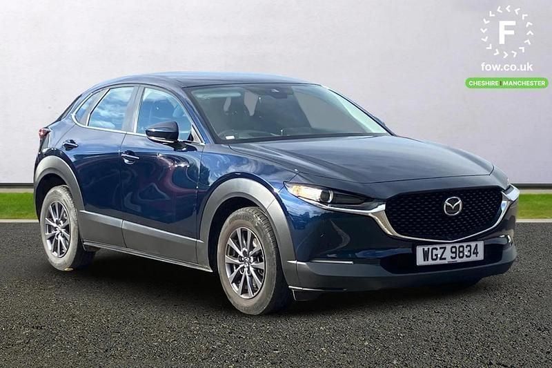 Blue Used 2022 Mazda CX-30 SUV | £14,499 (Good price) - Image 1/3