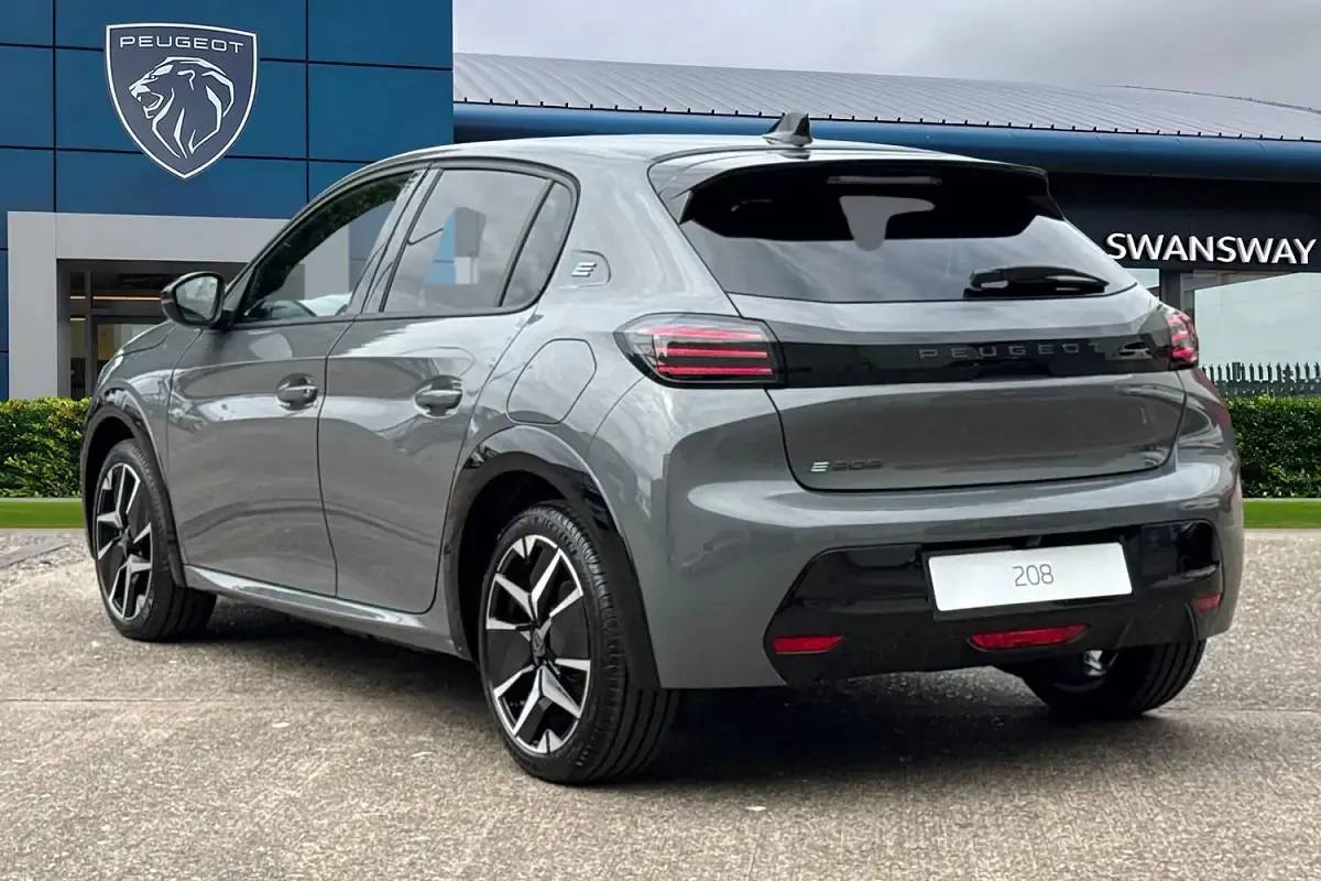 New Peugeot e-208 GT 113 kW (154 HP) 2026 Grey Hatchback