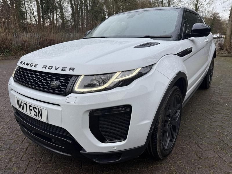 Used Land Rover Range Rover evoque HSE Dynamic 2017 White Coupe