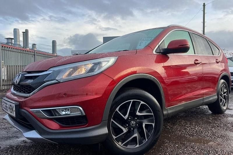 Red Used 2017 Honda CR-V SE Plus SUV | £10,450 (Good price) - Image 1/1