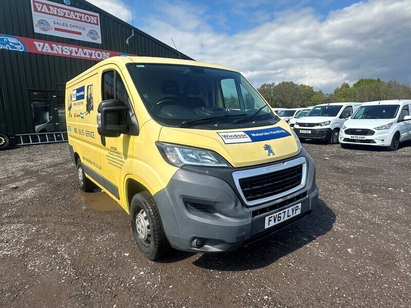 Yellow Used 2017 Peugeot Boxer Van | £4,495 (A bit pricey) - Image 1/4