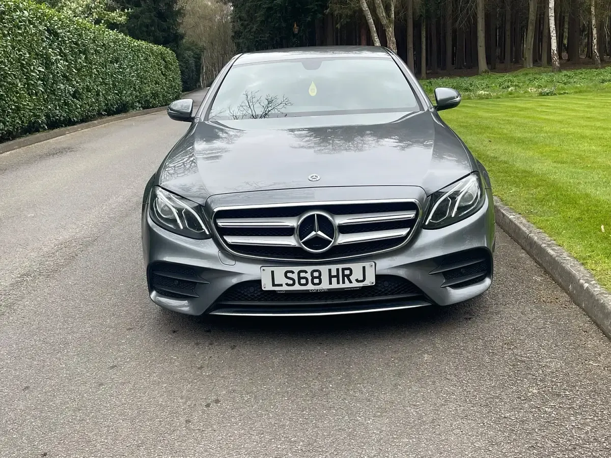 Used Mercedes E220 AMG line 2018 Grey Sedan