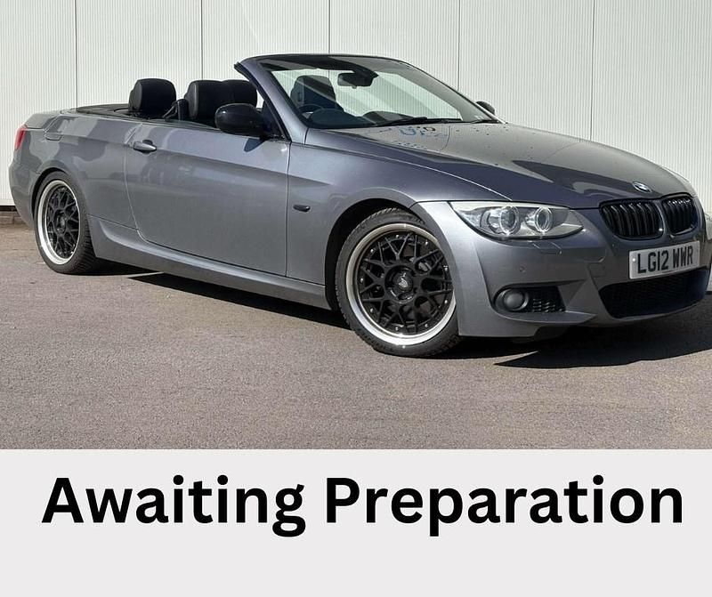 Grey Used 2012 BMW 330 Cabriolet Sport Line Cabriolet | £8,495 (Super price) - Image 1/4