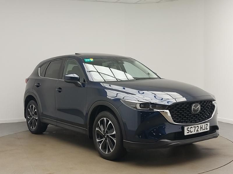 Blue Used 2022 Mazda CX-5 Inclusive SUV | £22,998 (Fair price) - Image 1/4