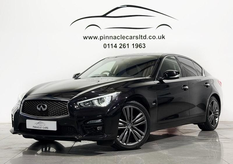 Used Infiniti Q50 Sport Tech 170 HP (125 kW) 2017 Black Sedan
